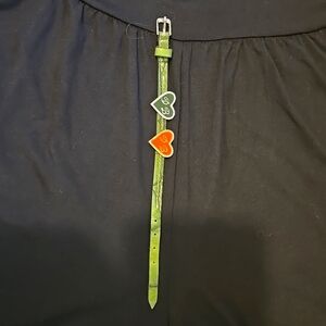 Authentic Dooney and Bourke green leather bracelet